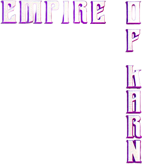 Empire of Karn logo for Commodore 64